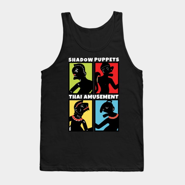 Shadow Puppets Tank Top by KewaleeTee